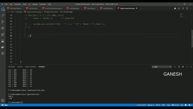 Type Conversion in Java | Type Casting In Java Tamil смотреть онлайн