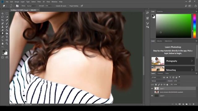 Digital Oil Painting | Digital Painting photoshop speed art смотреть онлайн