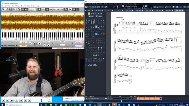 Live Transcribing - Michael Romeo - Symphony X - Underworld смотреть онлайн