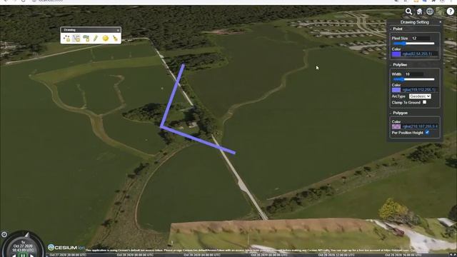 Cesium Entity Drawing Tool смотреть онлайн
