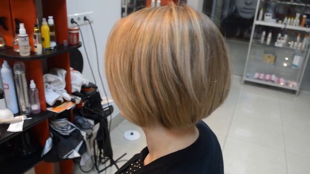 Shatush, Balayage On Short Hair. Шатуш, балаяж на короткие волосы.
