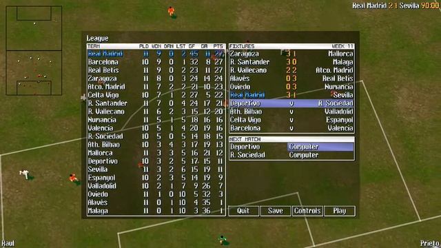 Total Soccer 2000-Liga Española #6 "SEVILLA Y BETIS" | GAMEPLAY ESPAÑOL PC смотреть онлайн