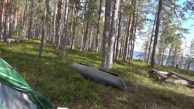 Карелия. Озеро Кереть. На байдарках до Озера Вингели. Август 2022 (1 часть.) смотреть онлайн