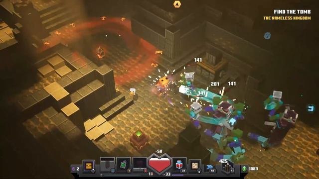 ✨ Desert Temple: The Nameless One ⚔️ Adventure ⚔️ Ep.18 🎮 Let’s Play: Minecraft Dungeons (Win 10) 🎮 смотреть онлайн