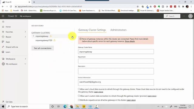 Delete Power BI Gateway смотреть онлайн