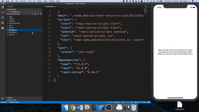 Running Create React Native App on Your Phone смотреть онлайн