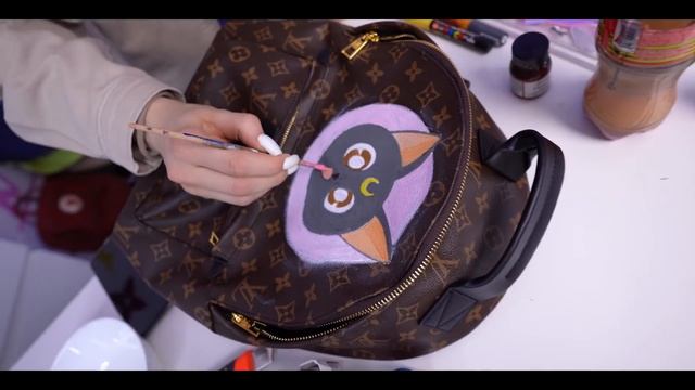 РАЗРИСОВАЛА ЛУИ ВИТОН МАРИ СЕНН / ПРАНК ДОВЕЛ ЕЕ ДО СЛЕЗ