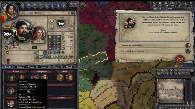 CK2: A Game of Thrones| Shattered World Conquest: Episode 7 - The Wandering Lord смотреть онлайн