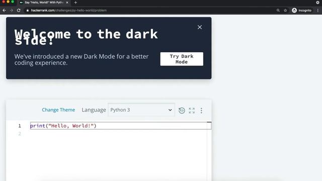 Hello, World! In Python #HackerRank | Python Practice Contest смотреть онлайн