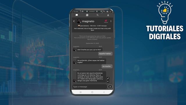Cómo PONER CHAI AI En Español смотреть онлайн