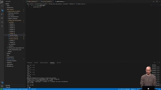 Strings - Comparisons - Python смотреть онлайн