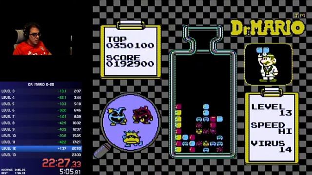 Dr. Mario (NES) 0-20 run, glitchless no RNG manipulation in 44:31 смотреть онлайн