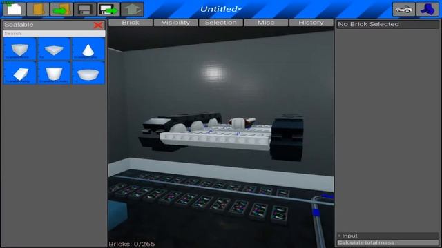 Как сделать танк на 2 типе гусениц в Brick Rigs смотреть онлайн