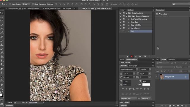 Eye Enhancing Photoshop Action Tutorial [Download] смотреть онлайн
