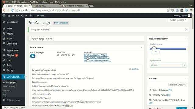 How to post from instagram to WordPress смотреть онлайн