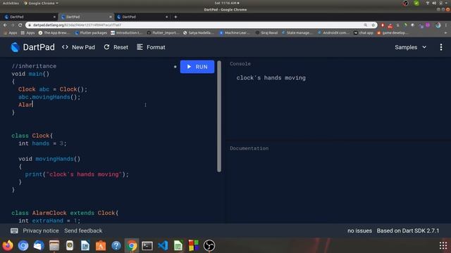 Constructor - Inheritance - Polymorphism || Dart Programming Language смотреть онлайн