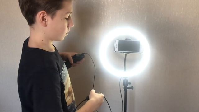 Кольцевой свет с AliExpress для блогера | Распаковка | Обзор | Кольцевая лампа смотреть онлайн