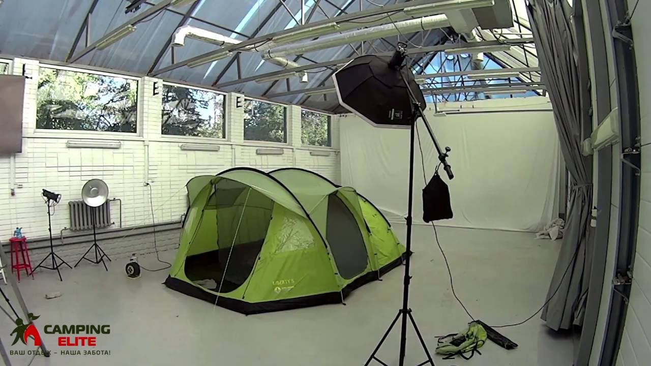 Кемпинговая палатка 5 местная Liberty 5 Crusoe Camp — съёмка 360°