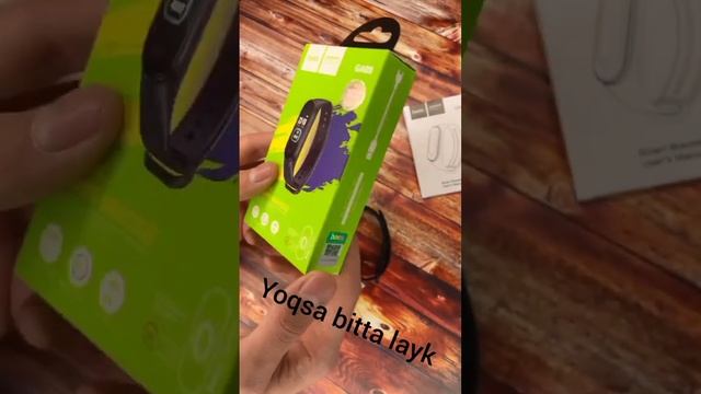Hoco GA08Smart sport bracelet Оригинал Продажа 1300₽Зарядка держит 24 часов смотреть онлайн