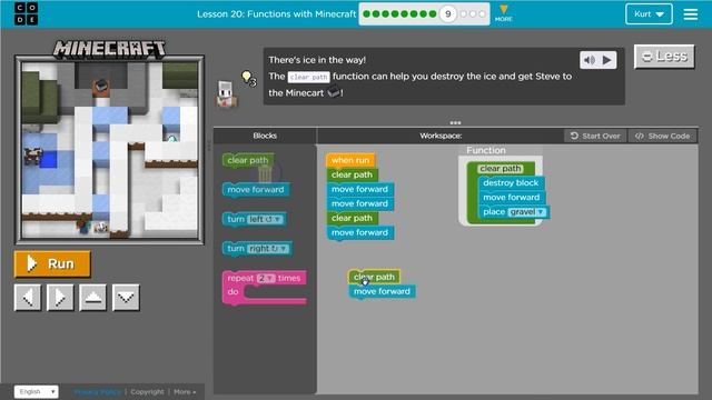 Code.org Express Lesson 20.9 Functions in Minecraft | Answers Explained | Course E Lesson 10.9 смотреть онлайн