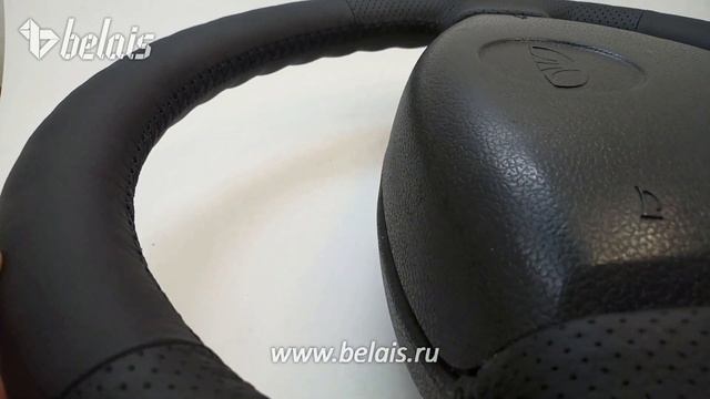 Руль обшитый на обмен Daewoo Nexia I 2008 н в черная строчка смотреть онлайн