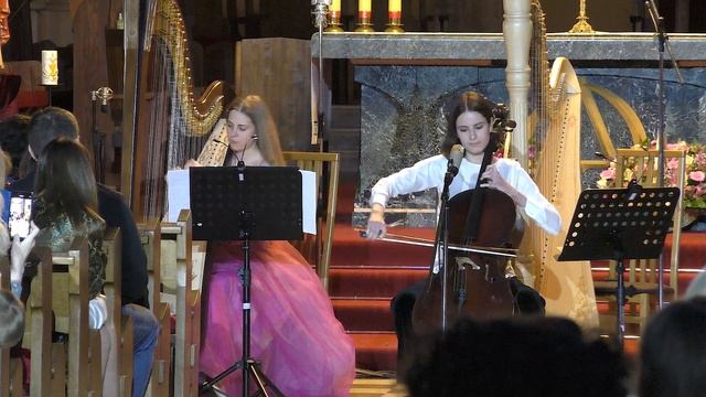 Franz Liszt: Liebestraum (Dreams Of Love) - Cello (Victoria Grishina) And Harp (Diana Sedova)