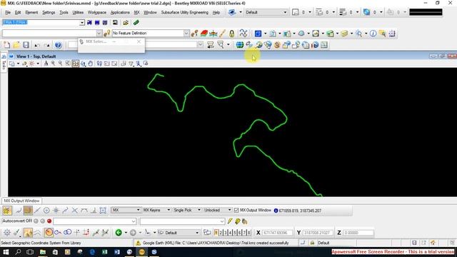 How to Generate KML From MX Roads Alignment смотреть онлайн