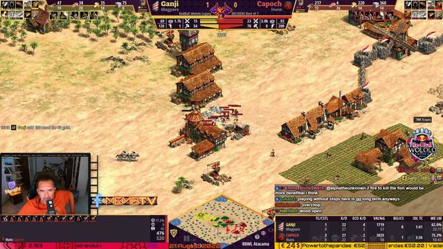 Capoch vs Ganji Redbull for the 2nd spot in the 200k LAN in Heidelberg #ageofempires2 смотреть онлайн