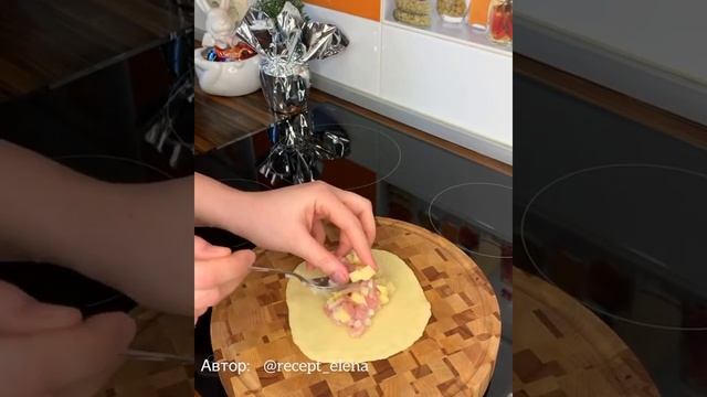 Классический курник с курицей и картошкой рецепт #Shorts смотреть онлайн