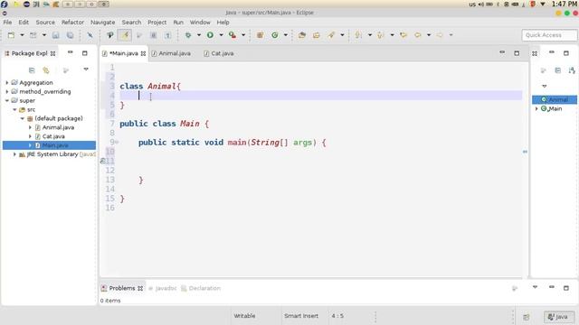 118 Java Super keyword كلمة سوبر في جافا смотреть онлайн