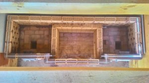 Кладка кирпичного барбекю комплекса с печью под казан с мангалом и мини Русской печкой. Первая част