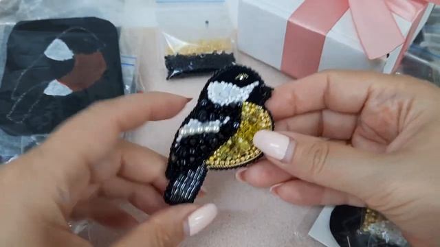 Наборы для вышивки брошей | Синица | Снегирь смотреть онлайн