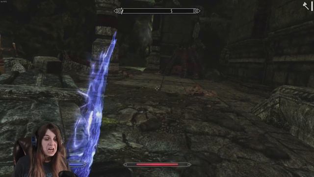 Let's Play Skyrim Blind Ep. 140 - Arkngthamz Exploration! Getting 2 Standing Stones! смотреть онлайн