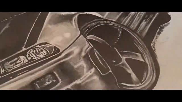 Nissan Gtr R34 /AP DRAWINGS /TIMELAPSE смотреть онлайн
