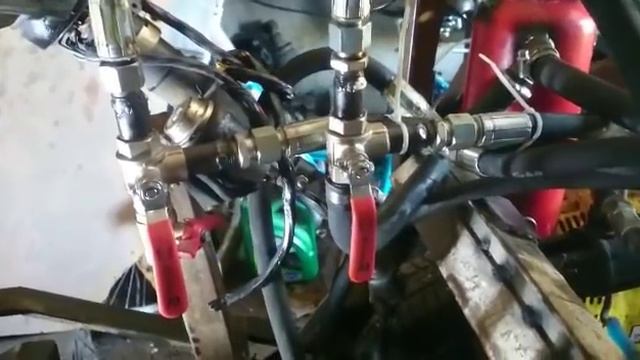 Гидравлика для минитрактора, гидравлика на кранах Cranes gidraulies смотреть онлайн