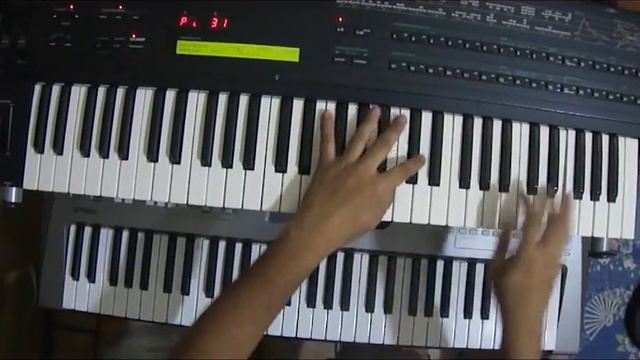 Toto - Africa (Kalimba/Marimba/Flute SOLO) by Thiago Gomes (Yamaha DX7 and Yamaha MM6) смотреть онлайн