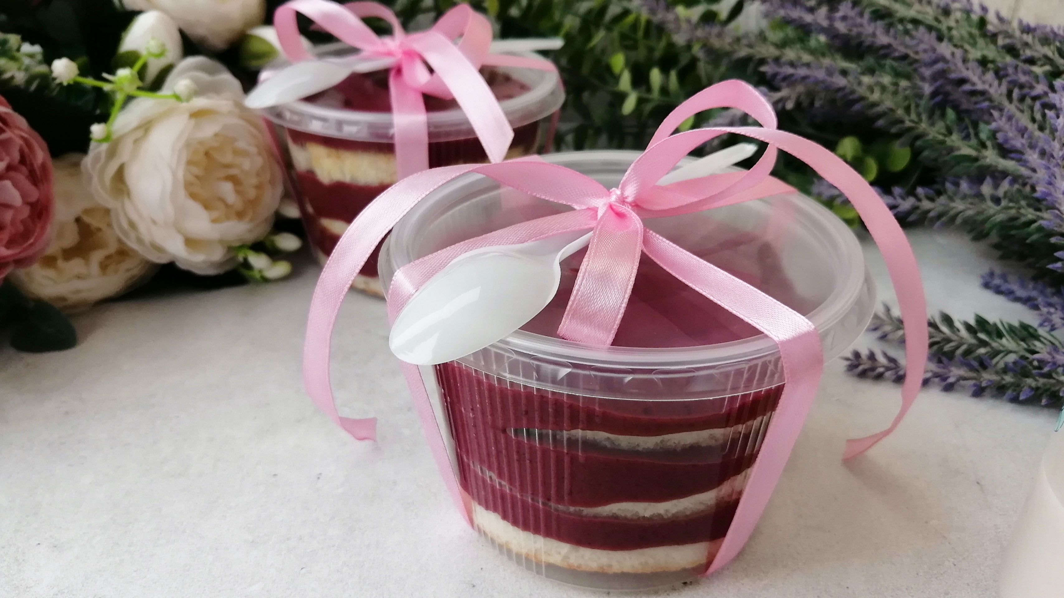 Ягодный десерт. Десерт без глютена и белого сахара