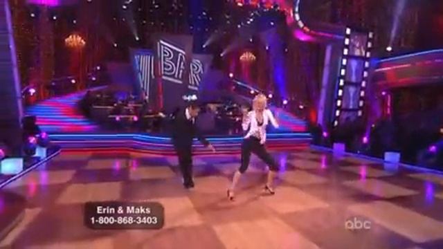 Erin Andrews & Maksim Chmerkovskiy - Pulp Fiction Jive смотреть онлайн