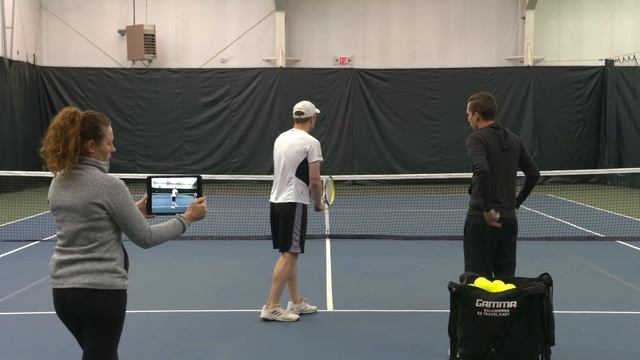 How to hit a KICK SERVE (tennis lesson) смотреть онлайн