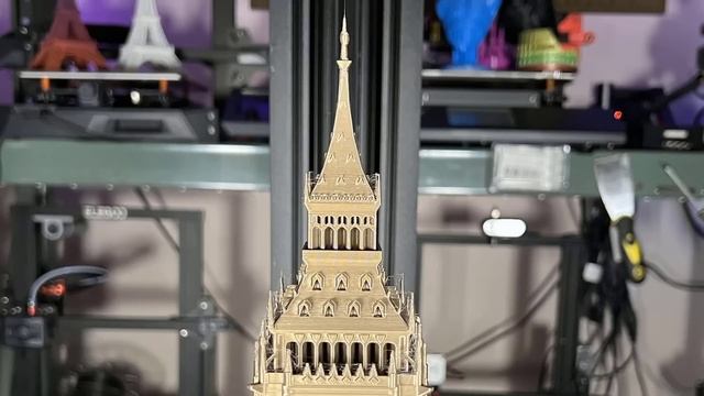 FLSUN V400: Running Klipper firmware, printing at 400mm/s, 8000mm square/s acceleration, 300C nozzl смотреть онлайн