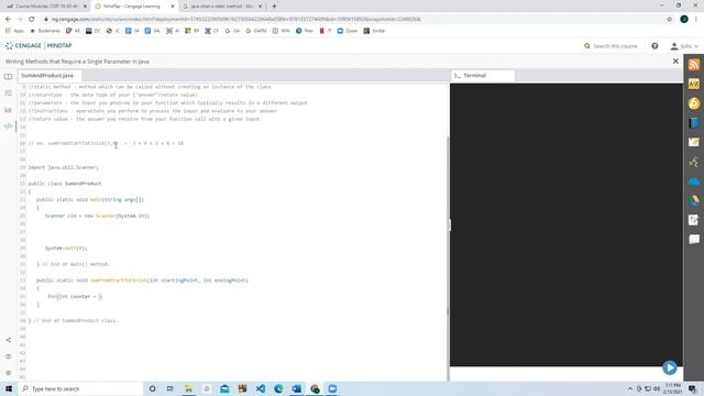 33. Week 6 - Writing Methods that Require a Single Parameter in Java смотреть онлайн