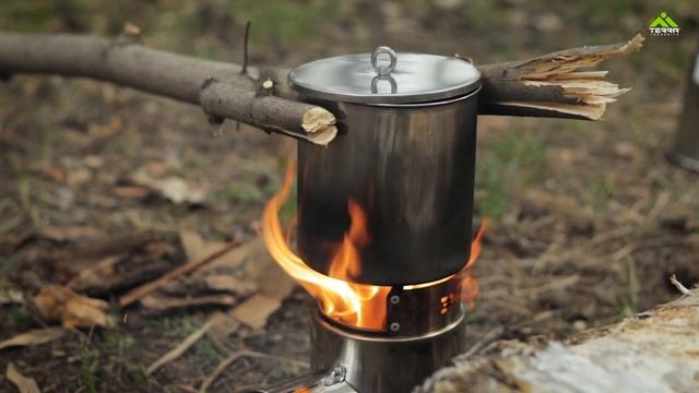 Твердопаливний пальник | Пічки трісочниці BM Easy Hike Airwood смотреть онлайн