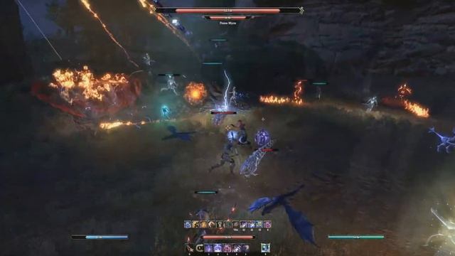 Fus Ro Dah! Dragon fight in The Elder Scrolls online: Elsweyr! смотреть онлайн