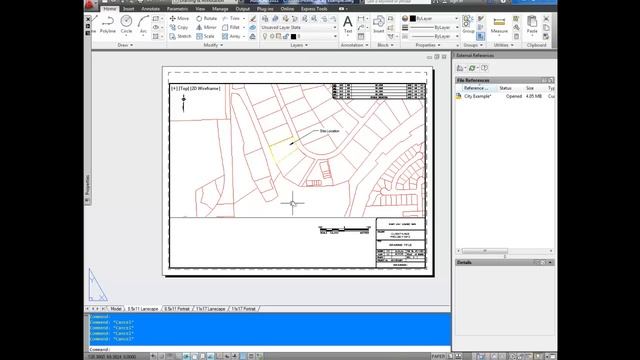 AutoCAD Tutorial; Move object from Layout to Model Space -chspace- смотреть онлайн