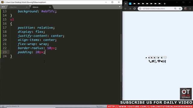 Redesign | Glowing To Neuomorphic Checkbox Button Design | CSS3 Neumorphism смотреть онлайн