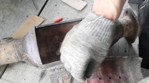 Удаление катализатора, Газель.