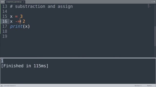 #1 Assignment Operator - Python | Python Operators | Python Tutorial For Beginners | CodeWithRonny смотреть онлайн