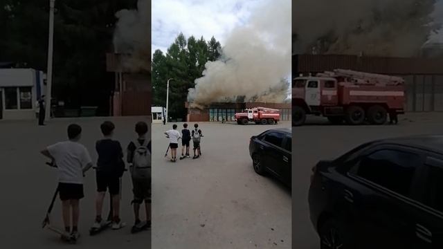 пожар в затоне кафе "Восточное" смотреть онлайн