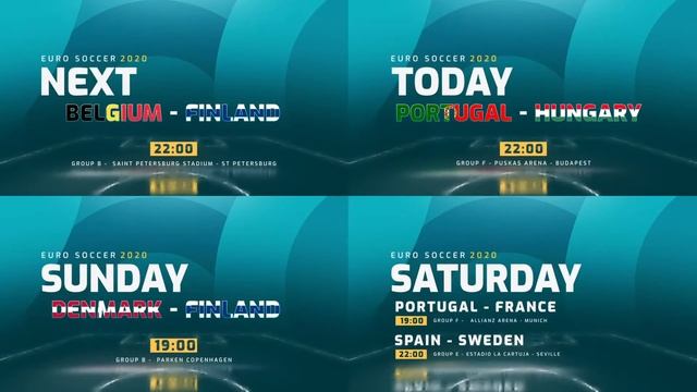 Euro Soccer 2020 смотреть онлайн