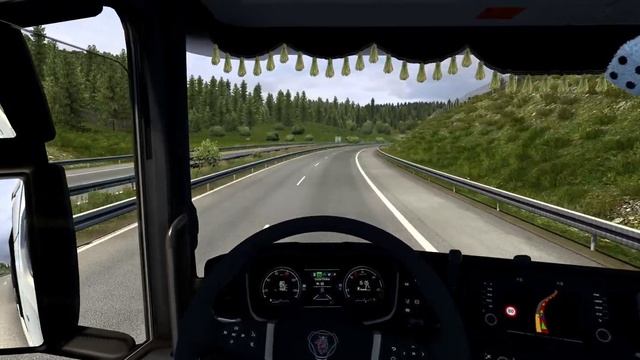 ETS2 Gameplay | Scania 650 S | Frankfurt am Main to Erfurt | Logs 22t смотреть онлайн